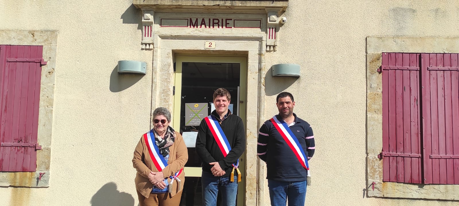 Photo du maire et des adjoints